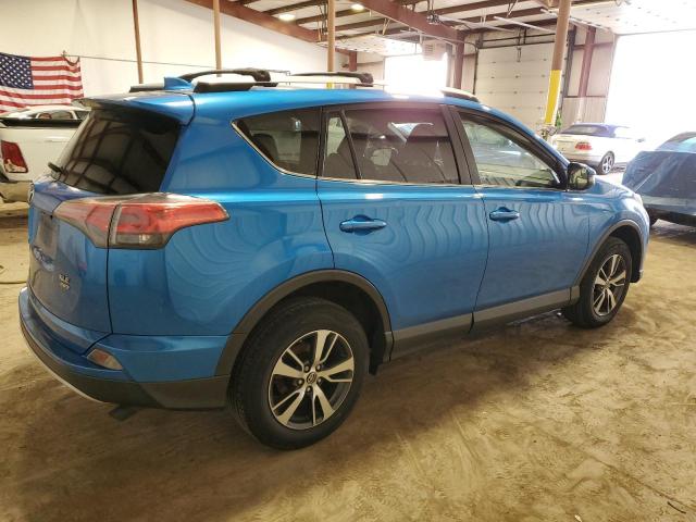 JTMRFREV3GD176963 - 2016 TOYOTA RAV4 XLE BLUE photo 3