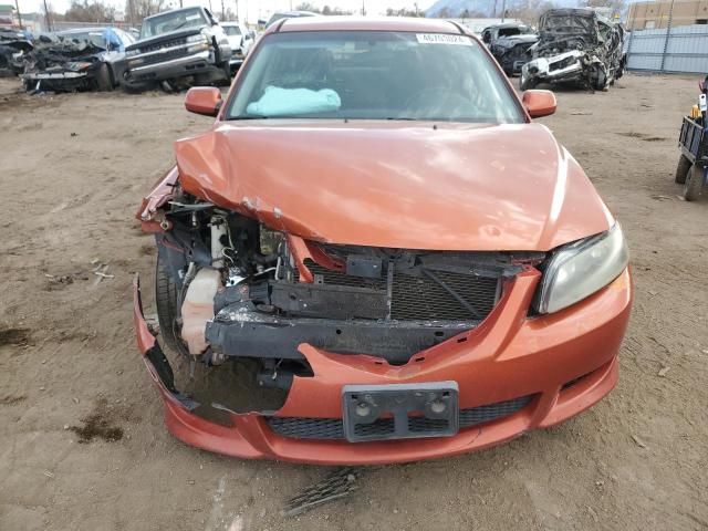 1YVFP84C345N67525 - 2004 MAZDA 6 I ORANGE photo 5