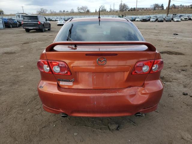 1YVFP84C345N67525 - 2004 MAZDA 6 I ORANGE photo 6