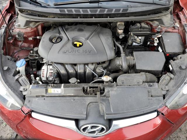 5NPDH4AE0GH663917 - 2016 HYUNDAI ELANTRA SE BURGUNDY photo 11