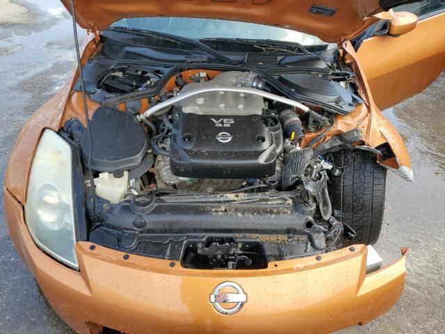 JN1AZ34D76M309025 - 2006 NISSAN 350Z COUPE ORANGE photo 12