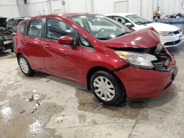 3N1CE2CP2FL391671 - 2015 NISSAN VERSA NOTE S MAROON photo 4