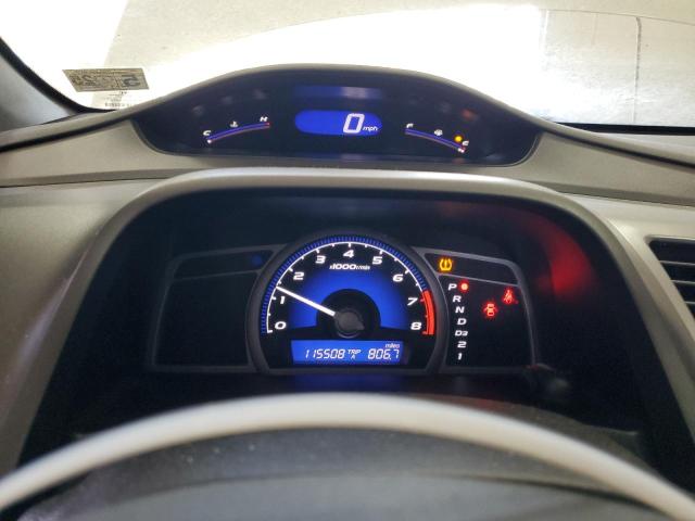 2HGFG1B96AH532844 - 2010 HONDA CIVIC EXL WHITE photo 9