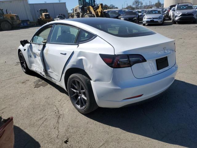 5YJ3E1EA2PF448628 - 2023 TESLA MODEL 3 WHITE photo 2