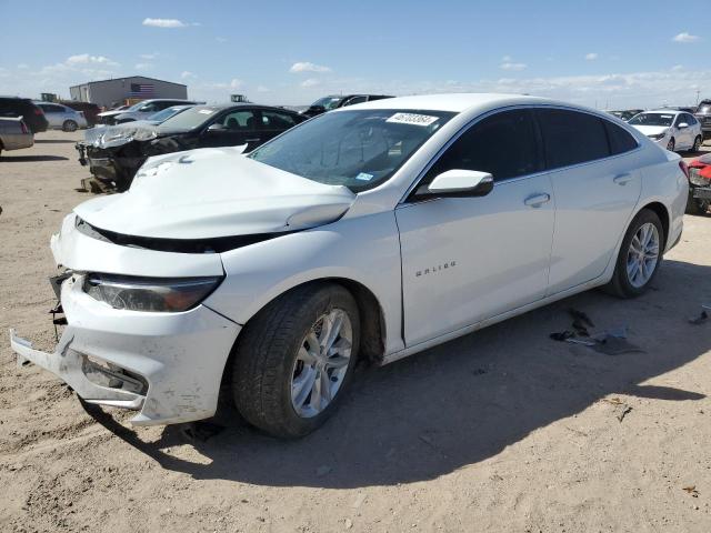 1G1ZE5ST2GF209267 - 2016 CHEVROLET MALIBU LT WHITE photo 1