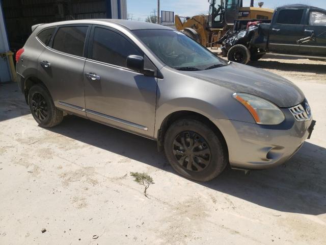 JN8AS5MT0DW509349 - 2013 NISSAN ROGUE S GRAY photo 4