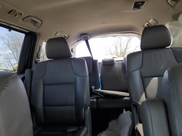 5FNRL5H61BB076612 - 2011 HONDA ODYSSEY EXL WHITE photo 10