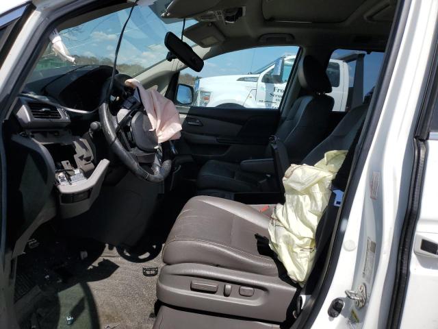 5FNRL5H61BB076612 - 2011 HONDA ODYSSEY EXL WHITE photo 7