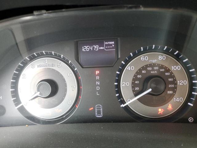 5FNRL5H61BB076612 - 2011 HONDA ODYSSEY EXL WHITE photo 9