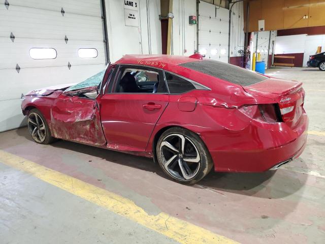 1HGCV1E37JA080045 - 2018 HONDA ACCORD SPORT RED photo 2