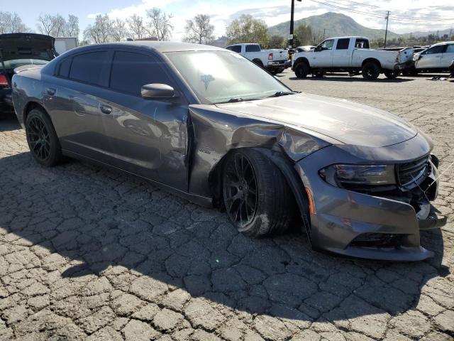 2C3CDXCT5FH777881 - 2015 DODGE CHARGER R/T GRAY photo 4