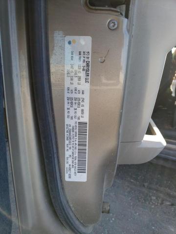 2D8HN44E09R516610 - 2009 DODGE GRAND CARA SE TAN photo 13