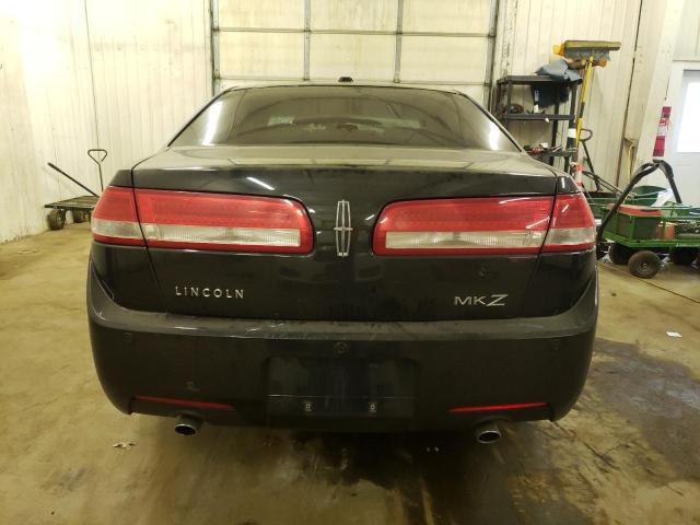 3LNHL2GC6AR647098 - 2010 LINCOLN MKZ BLACK photo 6