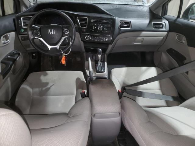 2HGFB2F5XDH547685 - 2013 HONDA CIVIC LX GRAY photo 8