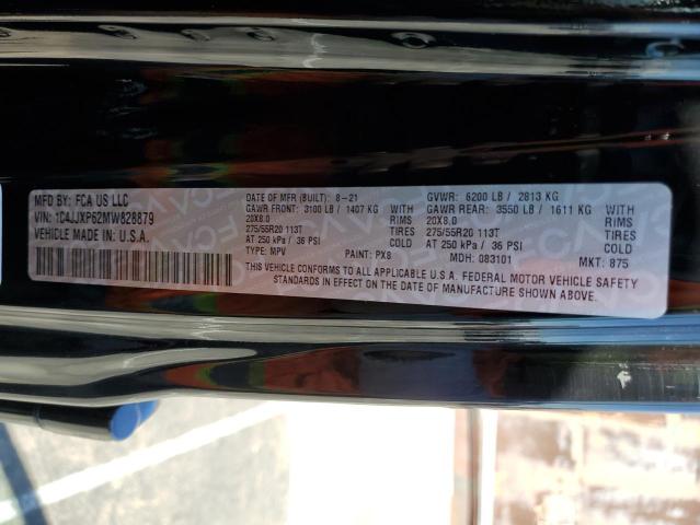 1C4JJXP62MW828879 - 2021 JEEP WRANGLER U SAHARA 4XE BLACK photo 14