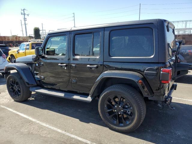 1C4JJXP62MW828879 - 2021 JEEP WRANGLER U SAHARA 4XE BLACK photo 2