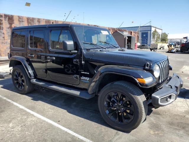 1C4JJXP62MW828879 - 2021 JEEP WRANGLER U SAHARA 4XE BLACK photo 4