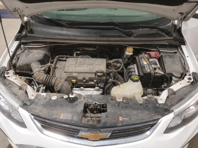 1G1JG6SBXK4116229 - 2019 CHEVROLET SONIC WHITE photo 11