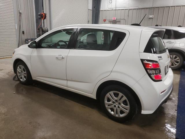 1G1JG6SBXK4116229 - 2019 CHEVROLET SONIC WHITE photo 2