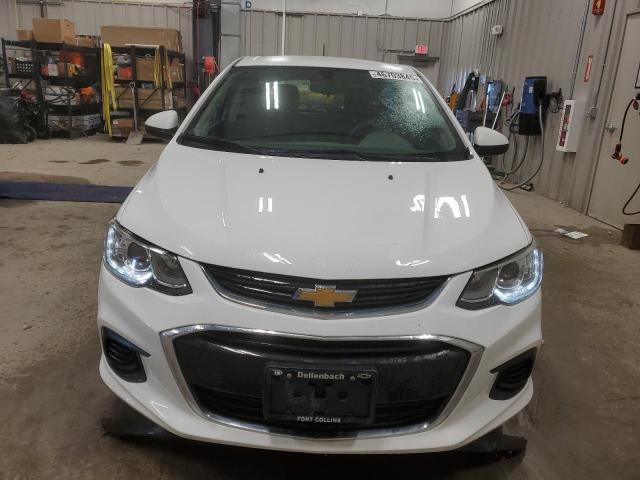 1G1JG6SBXK4116229 - 2019 CHEVROLET SONIC WHITE photo 5