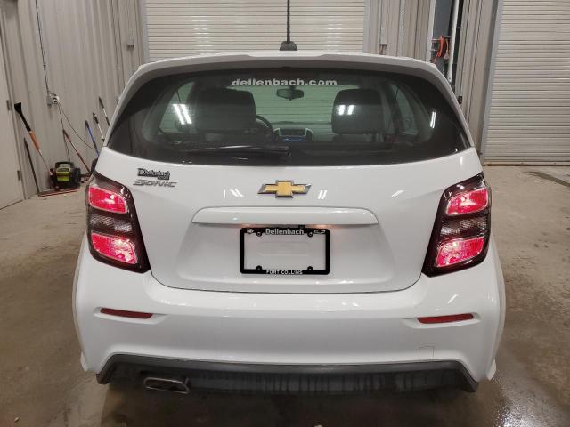 1G1JG6SBXK4116229 - 2019 CHEVROLET SONIC WHITE photo 6