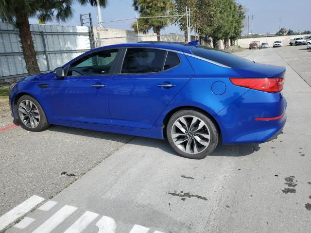 5XXGR4A72FG459951 - 2015 KIA OPTIMA SX BLUE photo 2