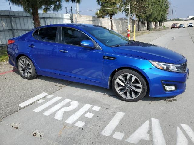 5XXGR4A72FG459951 - 2015 KIA OPTIMA SX BLUE photo 4