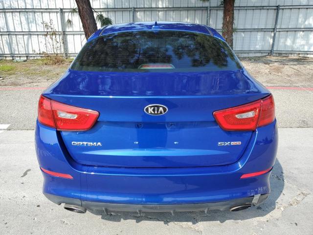 5XXGR4A72FG459951 - 2015 KIA OPTIMA SX BLUE photo 6