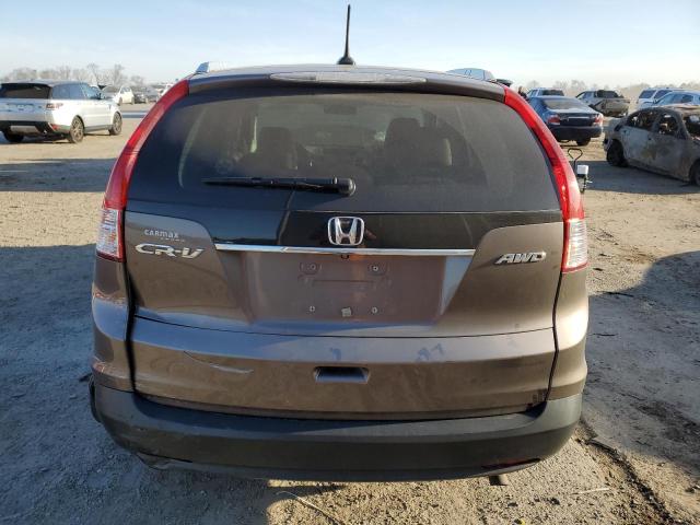 2HKRM4H78EH620190 - 2014 HONDA CR-V EXL TAN photo 6