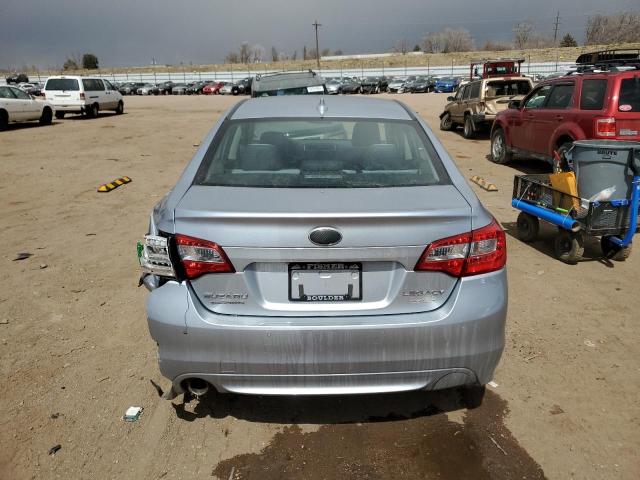 4S3BNAS69H3036491 - 2017 SUBARU LEGACY SPORT SILVER photo 6