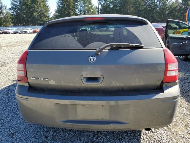 2D4FV47T48H130277 - 2008 DODGE MAGNUM GRAY photo 6