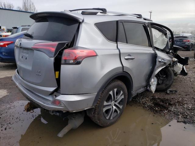 JTMBFREV1JJ222235 - 2018 TOYOTA RAV4 LE SILVER photo 3