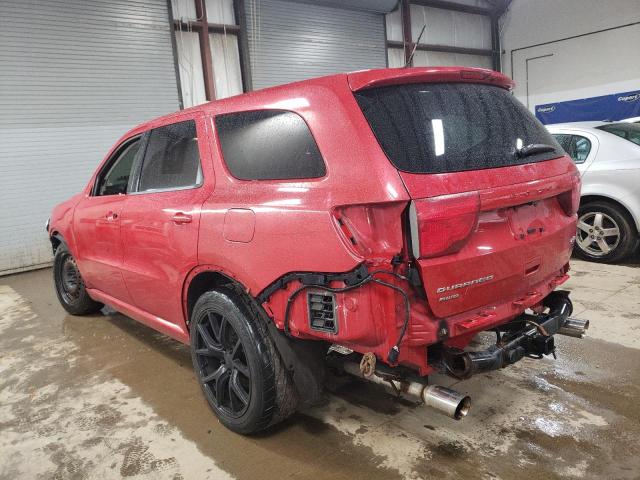 1C4SDJCT7DC670030 - 2013 DODGE DURANGO R/T RED photo 2