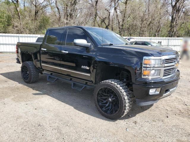 3GCUKTEJXEG307368 - 2014 CHEVROLET SILVERADO K1500 HIGH COUNTRY BLACK photo 4