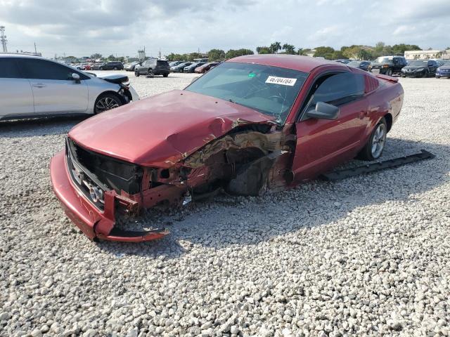 1ZVFT80N375271074 - 2007 FORD MUSTANG RED photo 1