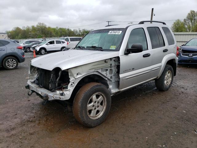 1J4GL58K32W144757 - 2002 JEEP LIBERTY LIMITED SILVER photo 1