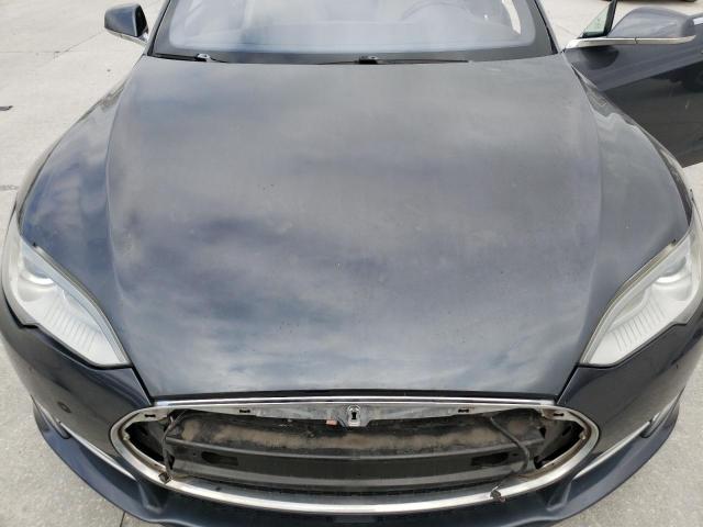 5YJSA1E15FF115829 - 2015 TESLA MODEL S CHARCOAL photo 11