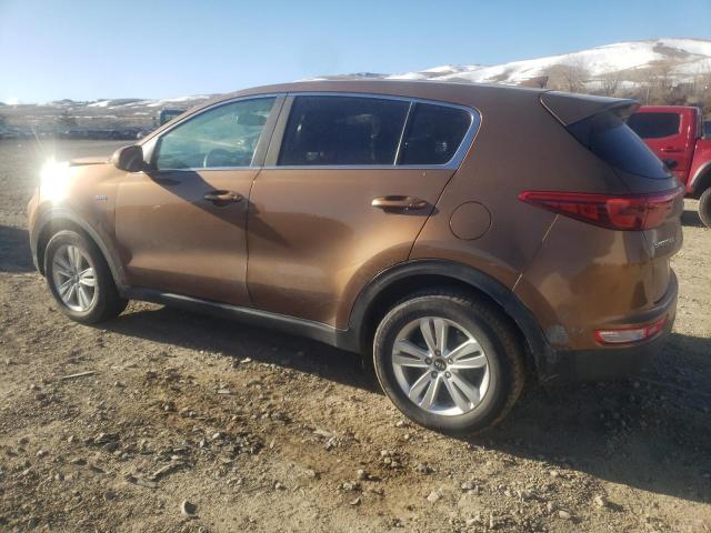 KNDPMCAC5H7129044 - 2017 KIA SPORTAGE LX BROWN photo 2