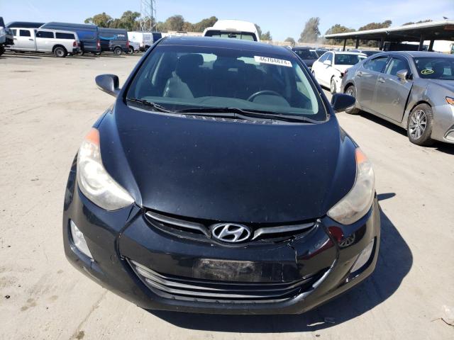 KMHDH4AE1DU887033 - 2013 HYUNDAI ELANTRA GLS BLACK photo 5