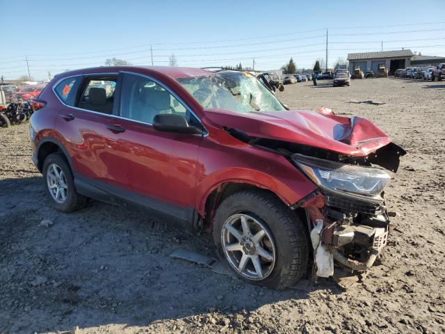 7FARW2H23LE000205 - 2020 HONDA CR-V LX RED photo 4