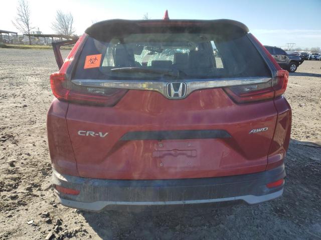 7FARW2H23LE000205 - 2020 HONDA CR-V LX RED photo 6