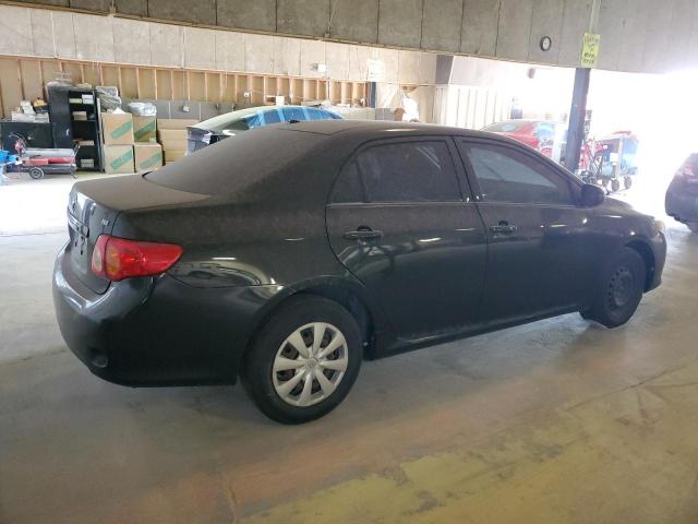 JTDBL40EX99034121 - 2009 TOYOTA COROLLA BASE BLACK photo 3