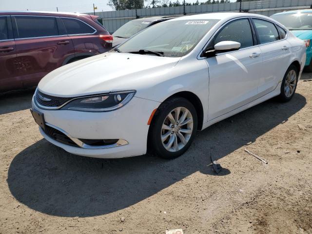 1C3CCCCB0FN545182 - 2015 CHRYSLER 200 C WHITE photo 1