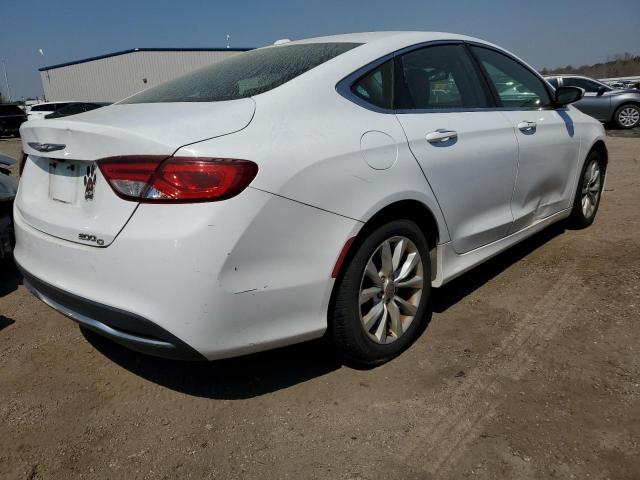 1C3CCCCB0FN545182 - 2015 CHRYSLER 200 C WHITE photo 3