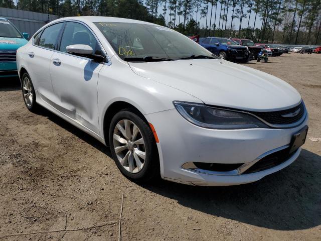 1C3CCCCB0FN545182 - 2015 CHRYSLER 200 C WHITE photo 4