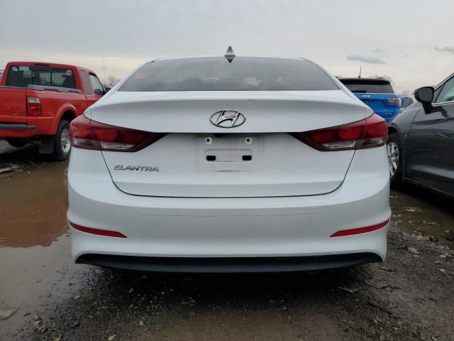 5NPD84LF8JH358114 - 2018 HYUNDAI ELANTRA SEL WHITE photo 6