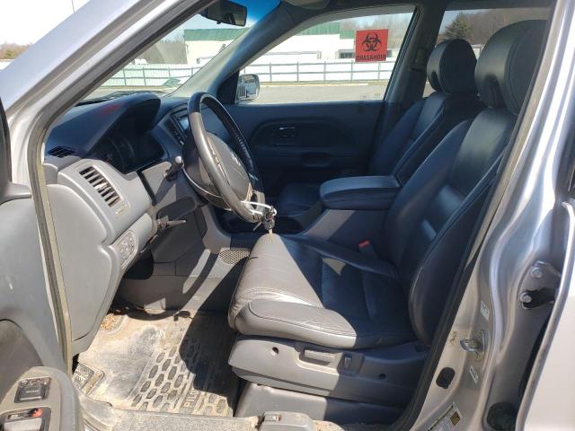 2HKYF18566H529066 - 2006 HONDA PILOT EX SILVER photo 7