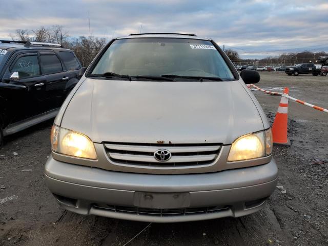 4T3ZF13C23U552262 - 2003 TOYOTA SIENNA LE GOLD photo 5