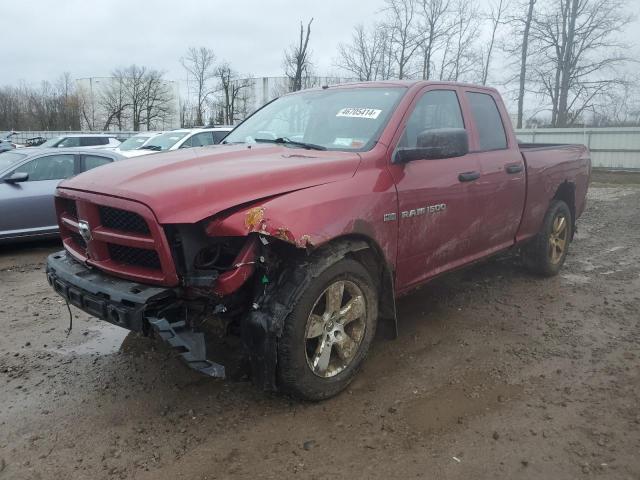 1C6RD7FT8CS264783 - 2012 DODGE RAM 1500 ST BURGUNDY photo 1