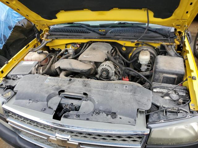 1GCEC14V67Z165422 - 2007 CHEVROLET SILVERADO C1500 CLASSIC YELLOW photo 11